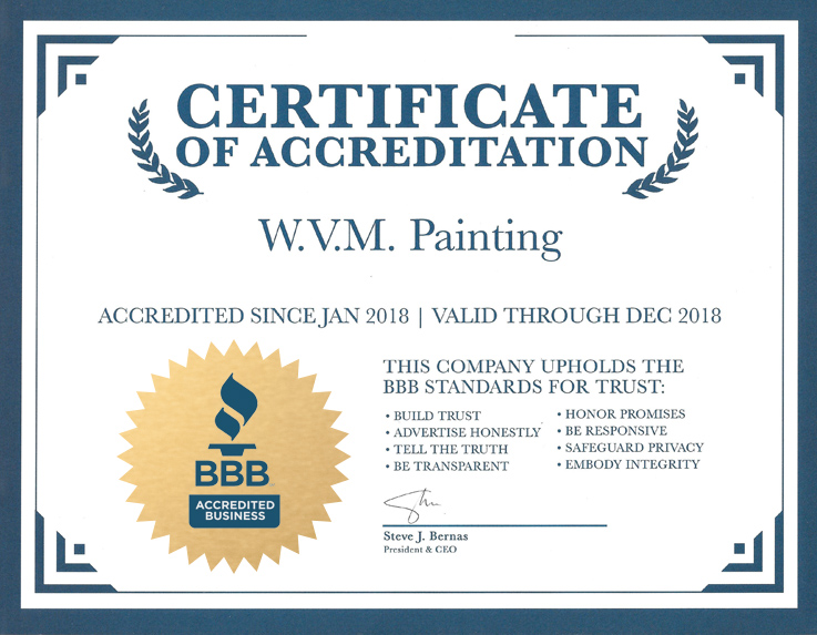 BBB Certificate 2018